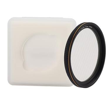 Imagem de Filtro de efeito noturno Gold Streak para lentes de câmera, 49 mm, vidro óptico profissional, aprimora o brilho cinematográfico, ideal para fotografia (49 mm)