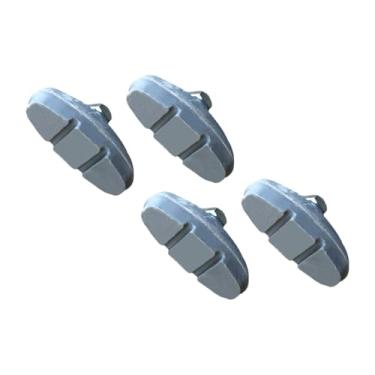 Imagem de oshhni 4 PERDADOS PAT CLAGEM ACESSORES de CICLAMENTO de CICLAMENTO ALTER APENAS APENAS O SUPFERIÇÃO SEGURA SUPERDADE BICYCLE BICYCLE FREIO PECES de ALUMA de, Cinza