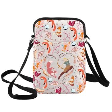 Imagem de BWWKTOP Bolsa tiracolo Archer Bookish Gift Fox Shoulder Bag Bookworm Merch, Fox Xk-b