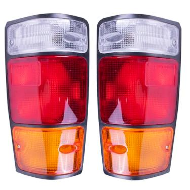 Imagem de Prefer Warehouse Par de lâmpadas de luz traseira compatível com Isuzu Rodeo 1991-1997 Compatível com Isuzu Amigo1989-1994 Compatível com Isuzu Pickup1988-1995 Substituir 8971210720,8971210730