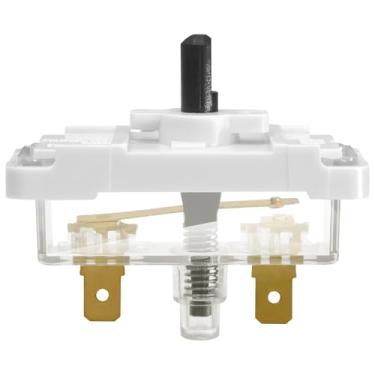 Imagem de Interruptor de pressão para iniciar do secador WE4M416 Substituição para GE Hotpoint Kenmore Interruptor de partida do secador WE4M352 WE4M367 1811209 AP4980900 PS3487190 AH3487190 EA3487190