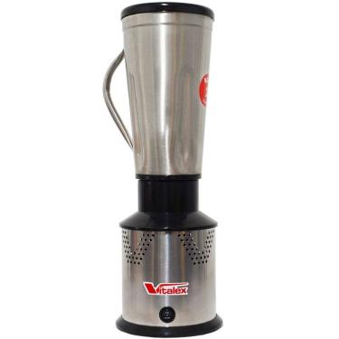 Imagem de Liquidificador Industrial Profissional 2 Litros 800W 110V Alta Rotação Vitalex LI-02/110 Copo Inox