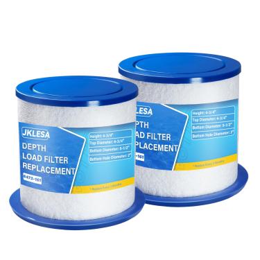 Imagem de Filtro de carga de profundidade 6473-161 – Compatível com Jacuzzi J-415, J-425, J-465, J-470, J-480, J-495 e J-500 Series Spa (2012+) – Substituição para FC-2767, 6473-161J, Filtro J-400, 2 Pacote