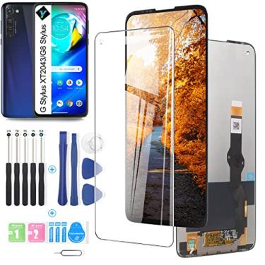 Imagem de Tela de substituição para Motorola Moto G Stylus 2020 XT2043 XT2043-4 Touch Panel Digiziter Assembly para Motorola Moto G8 Stylus Display