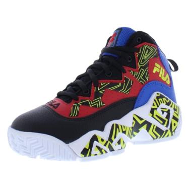 Imagem de Fila Tênis infantil unissex Mb, Preto/vermelho/azul., 17