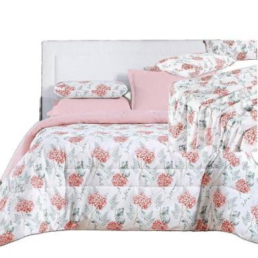 Imagem de Kit Coordenado Edredom E Lençol e Super King - Casa Show Enxovais