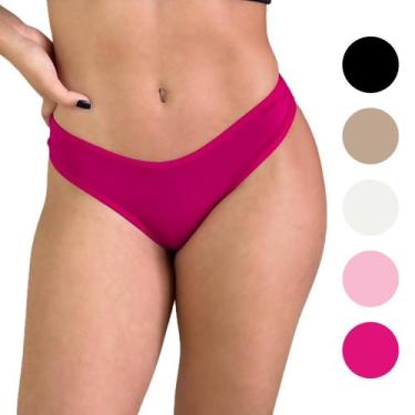 Imagem de Kit 3 Calcinha Algodão Feminina Tanga Confortável - Viére, Sortido, P