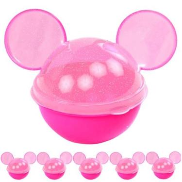 Imagem de Kit 5 Potes para Doces e Lembrancinhas de Festa Infantil Minnie de Ore