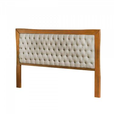 Imagem de Cabeceira Queen 160cm Veludo Josandro Amêndoa Mel