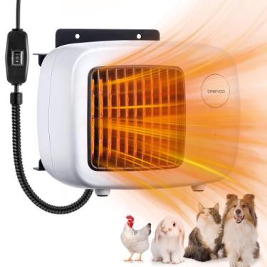 Imagem de Aquecedor para Pets Dreyoo HT005-02 (200W/400W) com Termostato