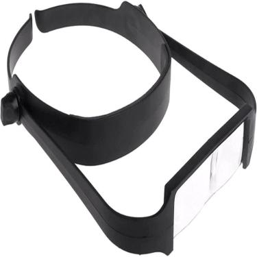 Imagem de Lupa De Cabeça Oculos Auxiliar Multi Lentes Aumento Profissional Estetica Eletronica Consertos Maos Livre