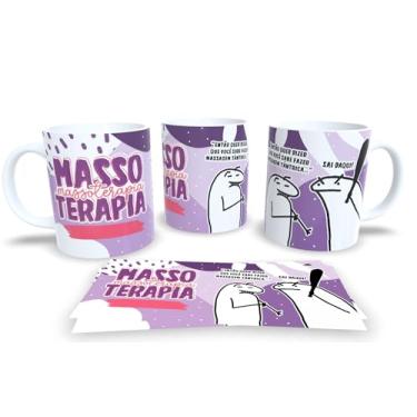 Imagem de Caneca Profissão em Porcelana 325ml – Designer, Médico, Engenheiro, Professor e Mais (Massoterapia)