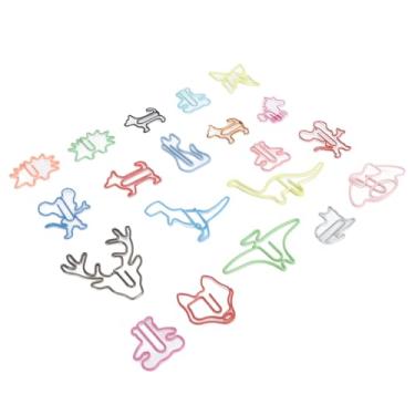 Imagem de AYNEFY Office Supplies Clips 100 PCs Clipes DE Papel DE Metal Coloridos PARA LIVRO DE Cartões Clamp/Holder DE Papel DE DE DE LIVRO DE CARTURA PARA ESCOLA DE ESCRITÓRIO ou HOME Uso DE Em Forma DE