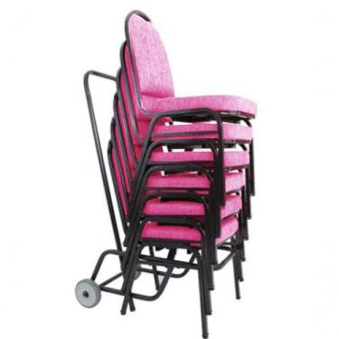 Imagem de 06 Cadeiras Para Hotel E Auditório Linha Hotel Rosa - DESIGN OFFICE MÓ