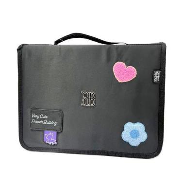 Imagem de Estojo Box 96 Pens Rebecca Bonbon Love Colors Original CLIO, Preto