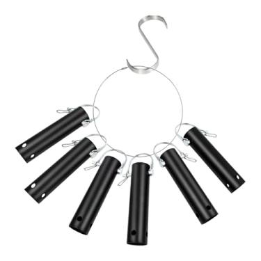 Imagem de Baoblaze Suporte e organizador para ferramentas de piscina, alça para chaveiro, armazenamento de equipamentos de limpeza de piscina e gancho em forma de S para, 6 Peças