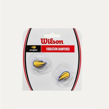 Imagem de Antivibrador Wilson US Open Flame, Unico, Amarelo