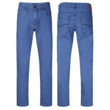 Imagem de Calça jeans straight com elastano Vilejack-Masculino