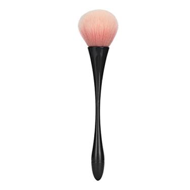 Imagem de Okjhfd Técnicas reais Brush de maquiagem, cabelo macio em pó solto pincel cosmético destacando a ferramenta de maquiagem do pincel blusher em pó