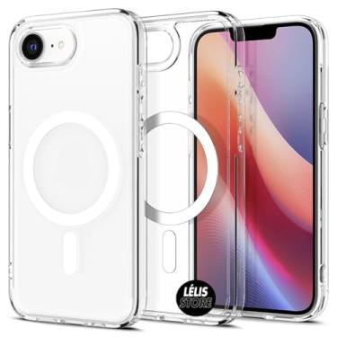 Imagem de Capa Capinha Case Mag-safe Magnética para iPhone 16E Cristal Transparente Proteção Premium