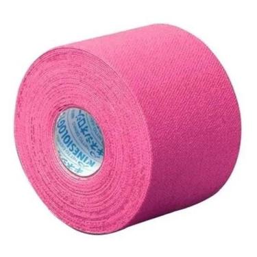 Imagem de Bandagem Fita Elástica Adesiva Funcional Academia Rosa