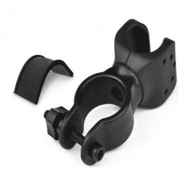 Imagem de Suporte Lanterna Bike Bicicleta Guidão Gira 360º Fixação Fácil Slf210 