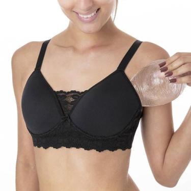 Imagem de Sutiã Com Bojo Mastec Dilady 326110, 44, PT-PRETO