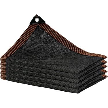 Imagem de 80% Sun Shade Net Plant Mesh Shade Cloth Protetor Solar Rede Resistente A Uv Com Ilhós Sun Shade Cover Para Plantas De Pátio De Jardim, A, 6x6m