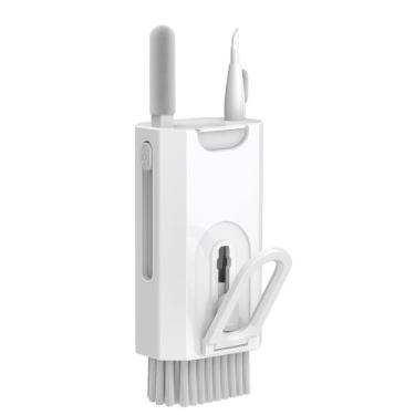 Imagem de Kit de Limpeza para Eletrônicos 8 em 1 | Limpa Fones, Teclados, Telas | Portátil e Multifuncional para Notebook, Headset e Gadgets | Remove Poeira, Gordura e Resíduos Difíceis