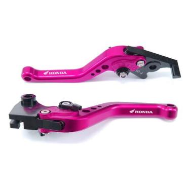 Imagem de Manete Esportivo Gravado A Laser Cbr250r Cbr500r Cb500 - Special Lever