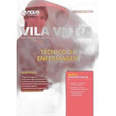 Imagem de Apostila Vila Velha Es - Técnico De Enfermagem - Nova Concursos
