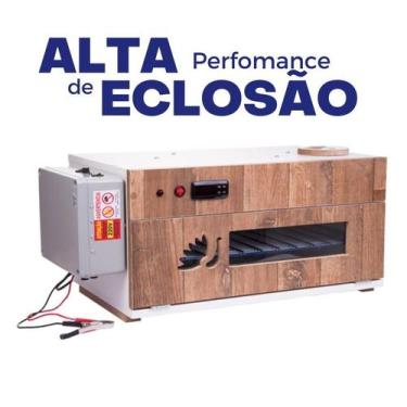 Imagem de Chocadeira Automática ALTA PERFORMANCE 70 ovos "2 ventiladores" Trivol