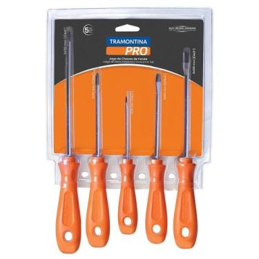 Imagem de Jogo Chave de Fenda 5 Peças Tramontina PRO