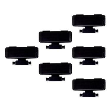 Imagem de Kit 6 caixa de passagem pequena preta - Spazio