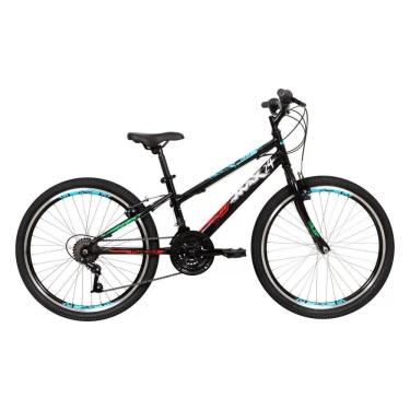 Imagem de Bicicleta Max Aro 24 Aero Preto 21v 2025