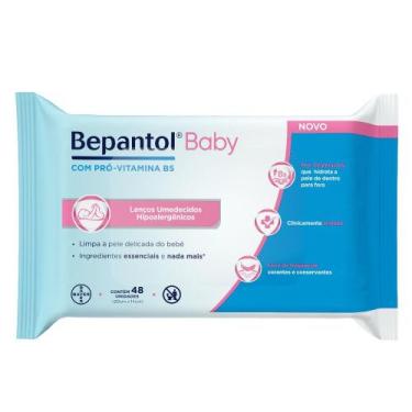 Imagem de Toalha Lenço Umedecido Hipoalergênico com 48un - Bepantol
