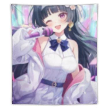 Imagem de LIEGBMEU Sexy Bikini Hot Anime Girl Tapeçaria 127.0 cmx152.4 cm Interior Exterior Wall Quilt Art Decoração de Tapeçaria Caprichosa, AF187