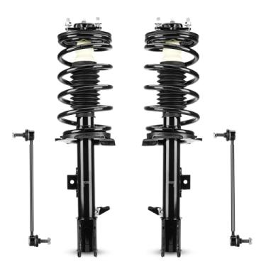 Imagem de Front Struts w/Coil Spring Shock Assembly + Sway Bar End Links for 2005-2012 Escape, 2005-2011 Tribute/Mercury Mariner 171593 171594 K80296