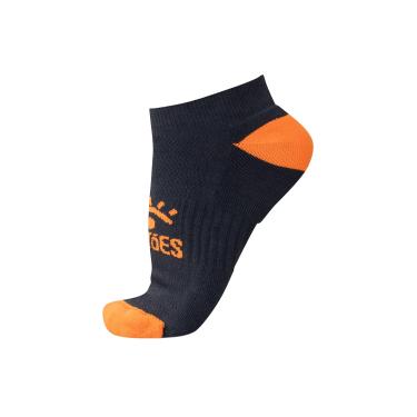 Imagem de MEIA HUPI SERTOES CURTA SOL PRETO E LARANJA