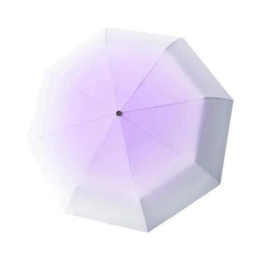 Imagem de Guarda-sol Automático Feminino De Alta Qualidade Com Gradiente De Core