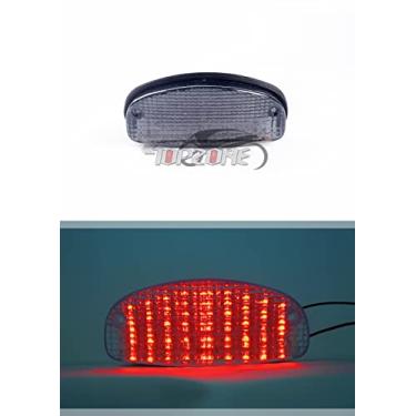 Imagem de Compatível com Honda 1999 - 2007 VT1100C - SHADOW SPIRIT; SUZUKI GS500 2004-2009; 1998-2002 CB600 Hornet; Lanterna traseira de freio de motocicleta