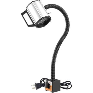 Imagem de 110-220v / 24v à Prova D'água Led Gooseneck Lâmpada De Trabalho, Lâmpada De Iluminação De Equipamento à Prova De Explosão 360 ° Luz De Ferramentas Ajustáveis, Para F, B, 5W 110-220V