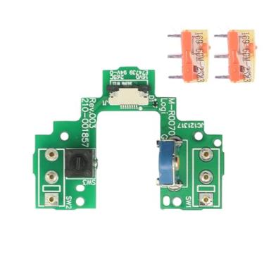 Imagem de BestParts Botão de troca a quente para placa-mãe verde + microinterruptor para Logitech G Pro Wireless Gaming Mouse