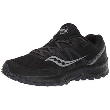 Imagem de Saucony Tênis de corrida masculino Excursion TR14 Trail, Preto/Carvão, 9.5 Wide