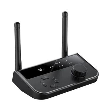 Imagem de Adaptador Sem Fio Bluetooth 5.3 Receptor Transmissor De Áudio 3.5mm Au
