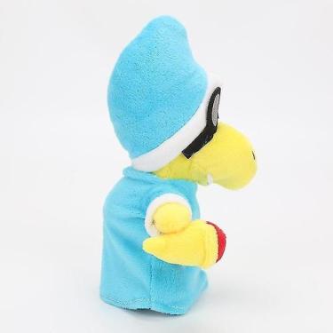 Imagem de 18cm Super Mario Bros Magikoopa Kamek Pelúcia Brinquedo Soft Stuffed -