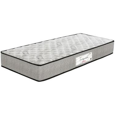 Imagem de Colchão Solteiro de Espuma D33 14x88x188cm Turquesa, Solteiro Padrão