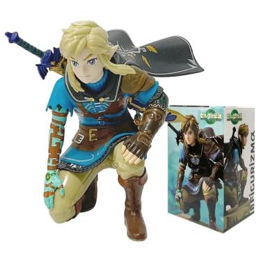 Imagem de Action Figure Link The Legend Of Zelda Estatua Game Boneco 12Cm