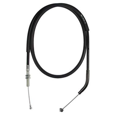 Imagem de MOTOMASTER Cabo de embreagem de motocicleta estendido (+5,90 polegadas/15 cm) compatível com Yamaha XVS 650 AH Drag Star/XVS 650 AN Drag Star/XVS 650 N Drag Star/ 5BN-26335-02