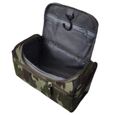Imagem de Bolsa de higiene Vercord Mens Wash Travel Dopp Kit Camo Green